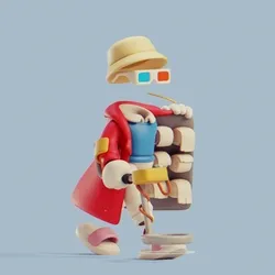 Invisible Friends 3D #1031