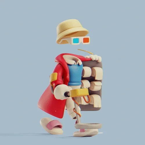 Invisible Friends 3D #1031