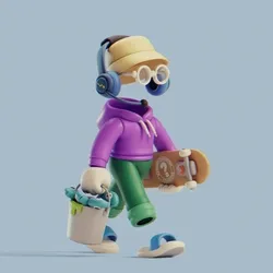 Invisible Friends 3D #4216