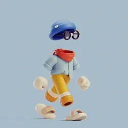Invisible Friends 3D #1402