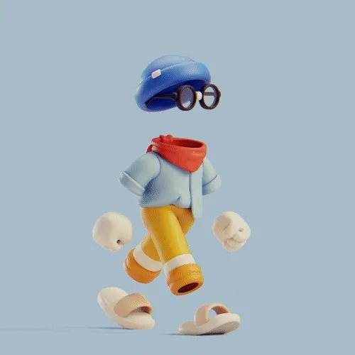Invisible Friends 3D #1402