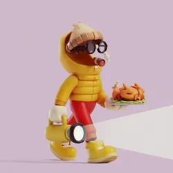 Invisible Friends 3D #535