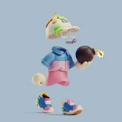 Invisible Friends 3D #158