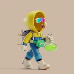 Invisible Friends 3D #1483