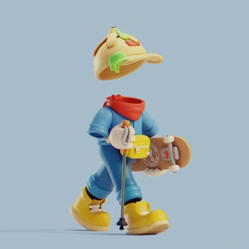 Invisible Friends 3D #4037