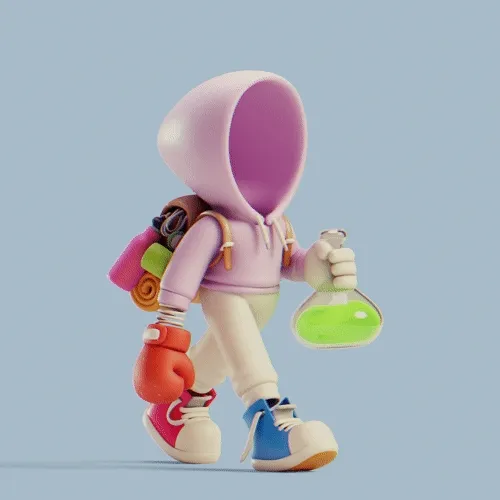 Invisible Friends 3D #684