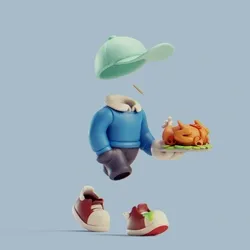 Invisible Friends 3D #4316