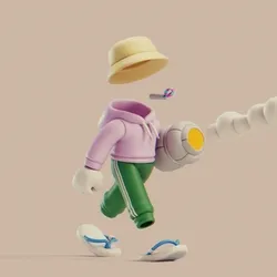 Invisible Friends 3D #1588
