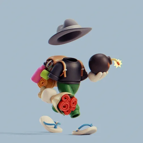 Invisible Friends 3D #2996