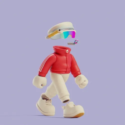 Invisible Friends 3D #810