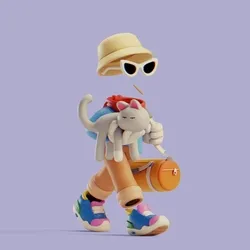 Invisible Friends 3D #1350