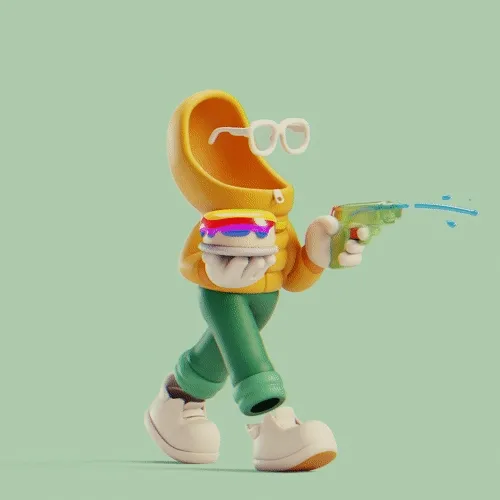 Invisible Friends 3D #4770