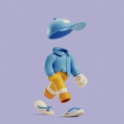 Invisible Friends 3D #4840