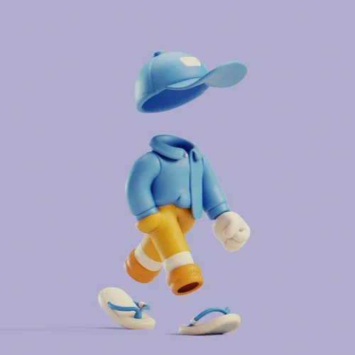 Invisible Friends 3D #4840
