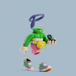Invisible Friends 3D #3873