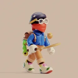 Invisible Friends 3D #1942