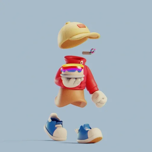 Invisible Friends 3D #1835