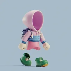 Invisible Friends 3D #3548