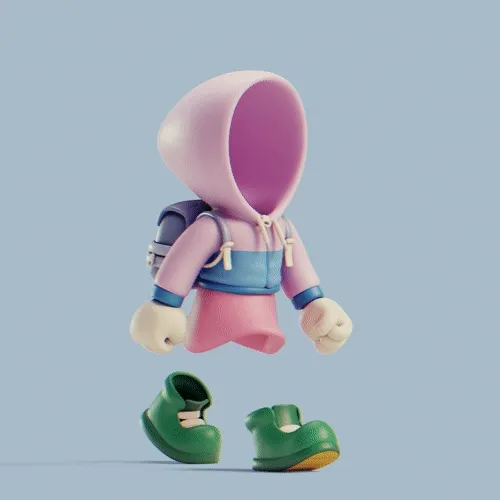 Invisible Friends 3D #3548