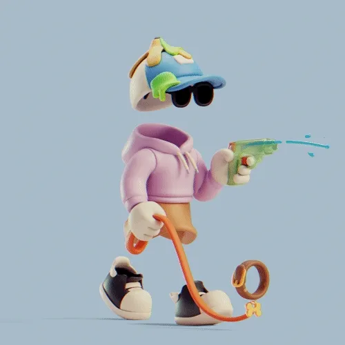 Invisible Friends 3D #2877