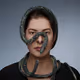 Portrait with Snakes #201