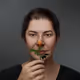 Portrait with Rose #471