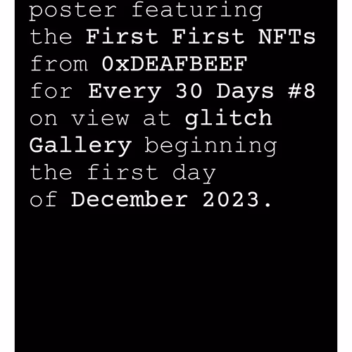 #8 − Clean Slate (First First)