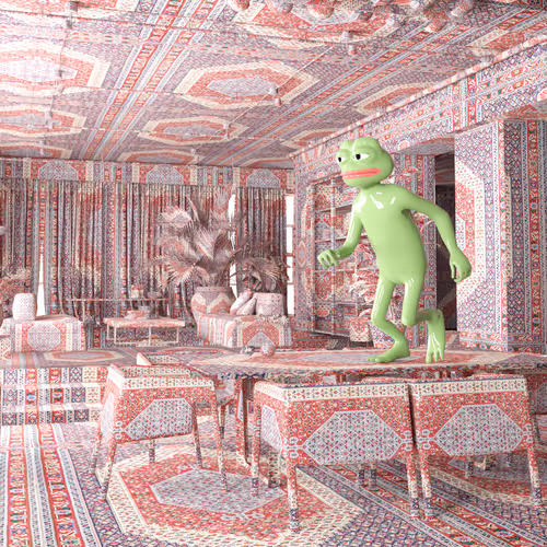PEPE in the Carpet Room
