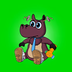 Baby Moose #3206