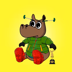 Baby Moose #3400