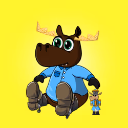 Baby Moose #172