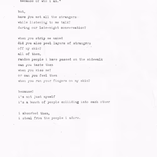 Typewriter Poetry