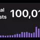 Farcaster 100000th Cast Commemoration NFT.