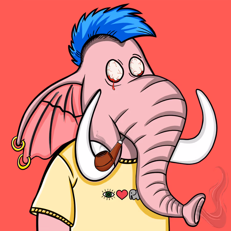 Untamed Elephant #1987