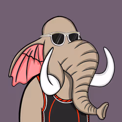 Untamed Elephant #7130