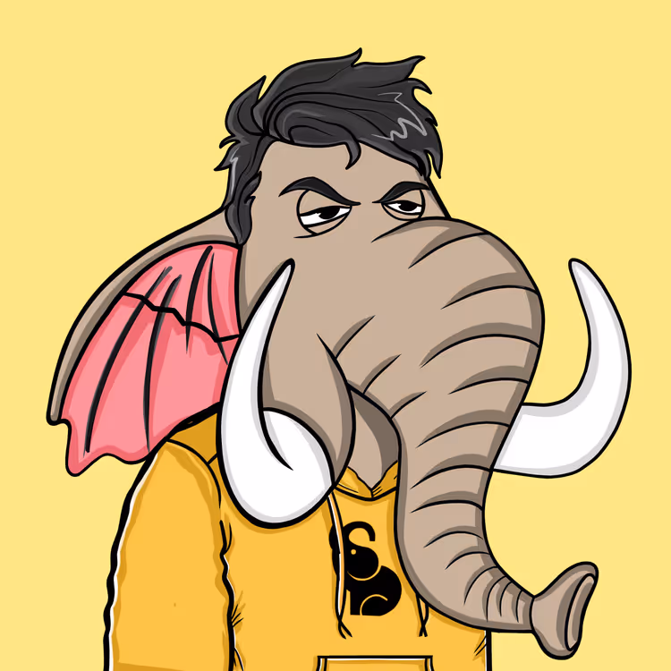 Untamed Elephant #5488