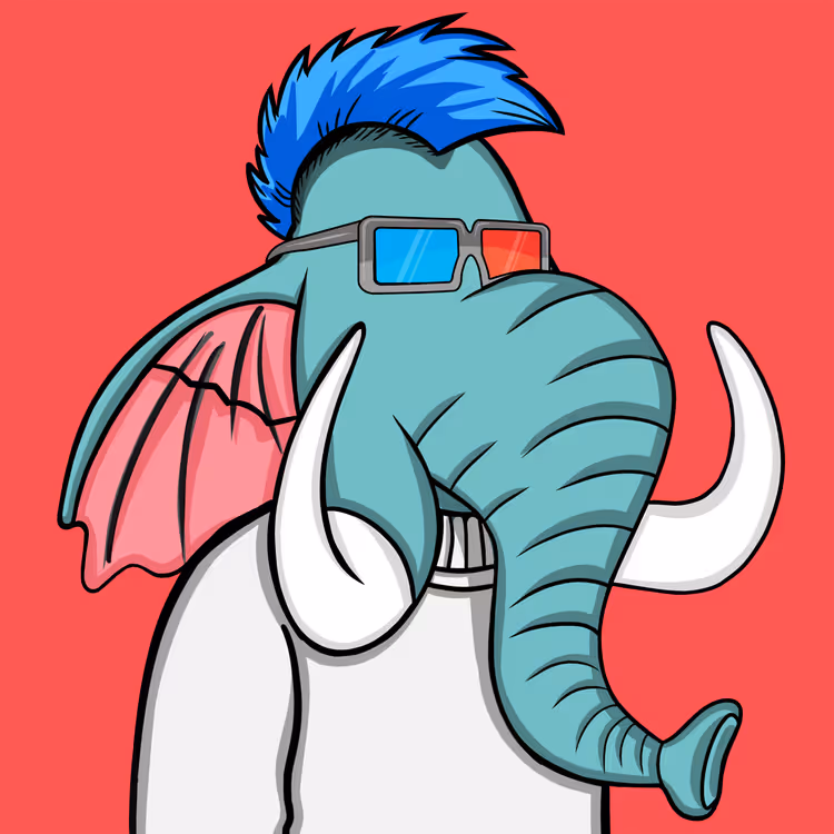 Untamed Elephant #6043