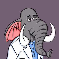 Untamed Elephant #6077