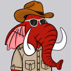 Untamed Elephant #6838