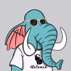 Untamed Elephant #7275