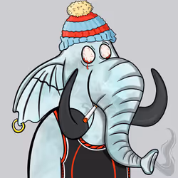 Untamed Elephant #1265