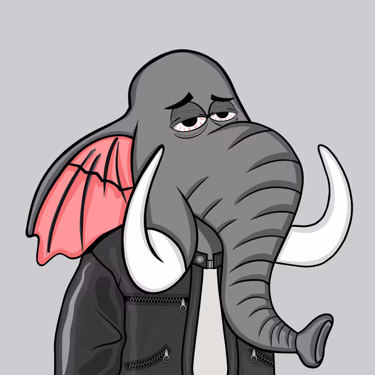 Untamed Elephant #4970