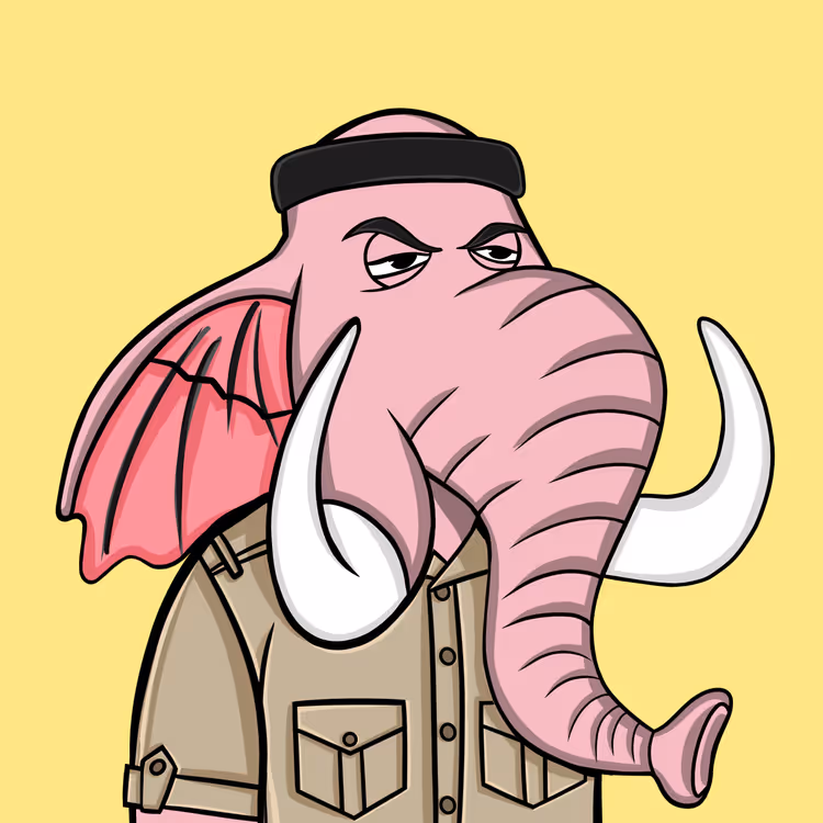 Untamed Elephant #6847