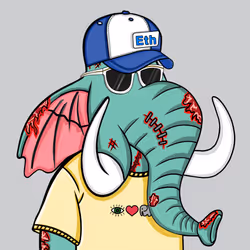 Untamed Elephant #3581