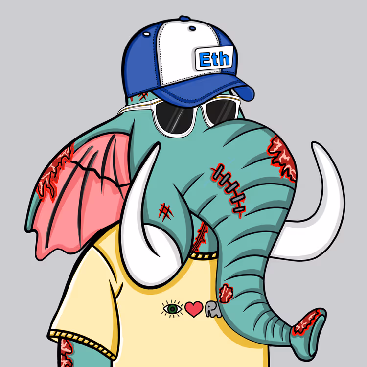 Untamed Elephant #3581