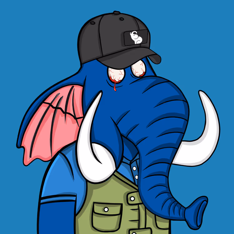 Untamed Elephant #3062