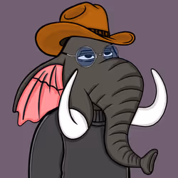 Untamed Elephant #7168