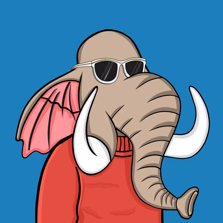 Untamed Elephant #7388