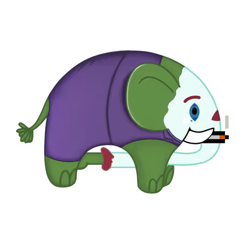 JPEGd Elephant