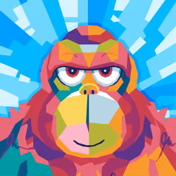 Offense Oriented Orangutan Diamond (Iconics 1/1)